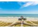 Picturesque view of the pier and beach at 1304 N Ocean Blvd. # S-501, Myrtle Beach, SC 29577
