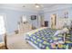 Spacious bedroom featuring an ensuite bathroom and comfortable decor at 1427 Mcmaster Dr., Myrtle Beach, SC 29575