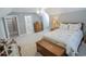 Cozy bedroom with an ensuite bathroom, carpet flooring and vintage furniture at 1427 Mcmaster Dr., Myrtle Beach, SC 29575