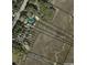 Aerial view of the property showing location close to the marsh and ocean at 189 Brown Pelican Loop, Pawleys Island, SC 29585