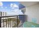 Relaxing balcony with seating area and partial ocean view at 2001 S Ocean Blvd. # 920, Myrtle Beach, SC 29577