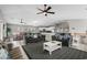 Spacious open living area with kitchen and dining room at 221 N Waccamaw Dr., Murrells Inlet, SC 29576