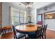 Dining room featuring a round table with chairs, and a window letting in natural light at 221 Rivers Edge Dr., Conway, SC 29526