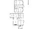 Detailed floor plan showcasing the layout of the home's two floors, including bedrooms, living areas, and kitchen at 315 14Th Ave. N, Surfside Beach, SC 29575