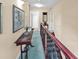 Upstairs hallway with staircase and decor at 315 14Th Ave. N, Surfside Beach, SC 29575
