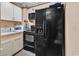 Functional kitchen featuring black appliances at 315 14Th Ave. N, Surfside Beach, SC 29575