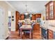 Gourmet kitchen with stainless steel appliances, granite countertops, a wine cooler, and custom cabinetry at 315 14Th Ave. N, Surfside Beach, SC 29575