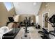 Home exercise room with multiple machines and plenty of workout space at 3835 Masters Ct. # 135, Myrtle Beach, SC 29577