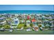 Breathtaking aerial of stunning waterfront homes, docks, and ocean views nestled along the coast at 624 Dogwood Dr. S, Garden City Beach, SC 29576