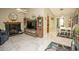 Inviting living room with a fireplace, modern flooring, and ample natural light at 654 Blue Bird Ln., Murrells Inlet, SC 29576