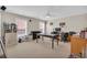 Large office space with bright windows, ceiling fan, and natural light at 8013 Wacobee Dr., Myrtle Beach, SC 29579