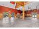 Spacious interior recreation area with high ceilings, wood accents, and views of the pool and playground at 864 Barn Owl Ct. # 864, Myrtle Beach, SC 29579