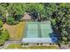 Aerial view of tennis courts, perfect for a tennis enthusiast at 10301 North Kings Hwy. # 21-4, Myrtle Beach, SC 29572