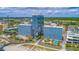 Gorgeous aerial view of the resort's pool, boardwalk, surrounding beach, and nearby tourist attractions at 1304 N Ocean Blvd. # S-801, Myrtle Beach, SC 29577