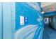 Hallway to unit S901 featuring custom painted walls and carpet at 1304 N Ocean Blvd. # S-801, Myrtle Beach, SC 29577
