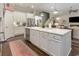 Spacious kitchen with a large island, stainless steel appliances, and an open floor plan at 226 Red Tail Hawk Loop, Pawleys Island, SC 29585