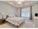 Bedroom with a comfortable bed and natural light from a large window at 23 Robert Conway Ct., Georgetown, SC 29440