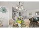 Open concept kitchen with breakfast bar seating four and views of the living room and ocean at 2501 S Ocean Blvd. # 508, North Myrtle Beach, SC 29582