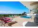 Relaxing pool area with lounge chairs, providing a perfect spot for soaking up the sun at 2501 S Ocean Blvd. # 508, North Myrtle Beach, SC 29582