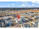 Aerial view of building with community pool and surrounding area at 301 N Waccamaw Dr. # 311, Garden City Beach, SC 29576