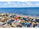 Aerial view of the condos near the beach and ocean at 301 N Waccamaw Dr. # 311, Garden City Beach, SC 29576