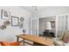 Comfortable home office with lots of light, neutral decor and work space at 3525 Ashridge Way, Conway, SC 29526