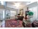 Comfortable living room featuring neutral paint colors, wooden floors and decorative wall art at 417 Pennington Loop, Myrtle Beach, SC 29588