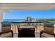 Balcony view overlooking the beach at 5511 N Ocean Blvd. # 902, Myrtle Beach, SC 29577