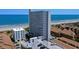 High-rise condo building with stunning oceanfront views and convenient parking at 5511 N Ocean Blvd. # 902, Myrtle Beach, SC 29577