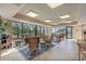 Inviting lobby area featuring comfortable seating, stylish decor and lots of natural light at 5511 N Ocean Blvd. # 902, Myrtle Beach, SC 29577
