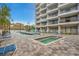 Outdoor pools and spa at a vacation condo complex on a sunny day at 5511 N Ocean Blvd. # 902, Myrtle Beach, SC 29577