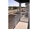 Balcony view shows the neighborhood street and surrounding landscape at 780 Maxine Ct. # 8E, Myrtle Beach, SC 29577