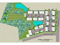 High Market II site plan showing unit and parking space allocations, and green areas at 780 Maxine Ct. # 8E, Myrtle Beach, SC 29577