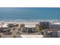 An aerial view of a condo complex near the beach, providing a glimpse of the location and proximity to the ocean at 9600 Shore Dr. # A-102, Myrtle Beach, SC 29572