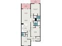 Detailed floor plan showcasing the layout of the home with dimensions and room sizes at 212 2Nd Ave. N # 362, North Myrtle Beach, SC 29582