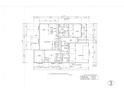 Detailed first floor plan showing layout of rooms and garage at 882 Liberty Church Rd., Loris, SC 29569