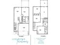 Detailed floor plan featuring 4 bedrooms + loft, 3.5 baths and 2-car garage at 2158 square feet at Lot 42 Lineback Pl. # 42, Longs, SC 29568