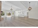 Spacious living area with hardwood floors and an open floor plan at 4336 Parkland Dr., Myrtle Beach, SC 29579
