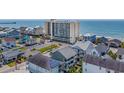 Aerial view of oceanfront property and neighborhood at 2500 N Ocean Blvd. # 616, North Myrtle Beach, SC 29582