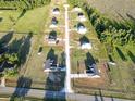 Aerial view showing community layout and surrounding properties at 116 Infinity Ln., Loris, SC 29569
