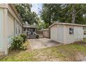 Property featuring a well-maintained shed and ample outdoor space, perfect for outdoor activities at 6001-Mh107 S Kings Hwy., Myrtle Beach, SC 29575