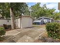 Spacious outdoor shed with additional parking area, ideal for storage or hobbies at 6001-Mh107 S Kings Hwy., Myrtle Beach, SC 29575