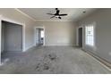 Spacious bedroom with large window and ceiling fan at 487 Highway 348, Loris, SC 29569