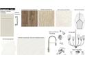 Selection of interior finishes including flooring, countertops, hardware, lighting and fixtures at 8663 Farrier Dr., Myrtle Beach, SC 29588