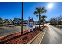 Community entrance sign for South Bay Lakes at 2257 Essex Dr. # E, Surfside Beach, SC 29575
