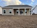 New construction home with covered patio and fenced backyard at 432 Hallie Martin Rd., Conway, SC 29527