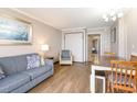 Inviting living space featuring cozy sofa, and open floor plan at 6900 N Ocean Blvd. # 1135, Myrtle Beach, SC 29572