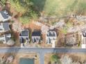 Aerial view showing neighborhood homes and landscaping at 1228 Lanterns Rest Rd., Myrtle Beach, SC 29579
