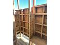 Outdoor shower stall provides easy access to rinse off after beach visits at 5300 Ocean Blvd. N, North Myrtle Beach, SC 29582