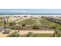 Oceanfront view with beach access and boardwalk at 2200 N Ocean Blvd., North Myrtle Beach, SC 29582